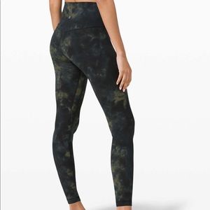 lululemon align pant 25 diamond dye